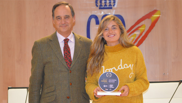 ALejandra Salazar premio Mejor Jugadora del Año PWPA 2018