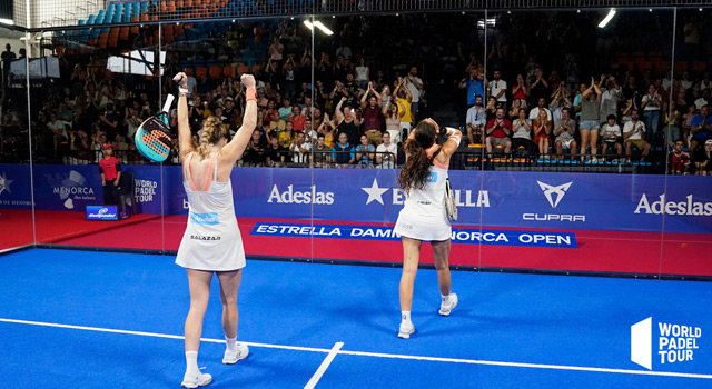 Alejandra Salazar y Gemma final Menorca Open 2022