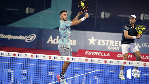 Álvaro Cepero y Juani Mieres ALicante Open debut