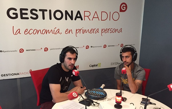 Álvaro Cepero radio pádel