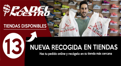 Padel Nuestro abre más puntos de recogida para tus pedidos online