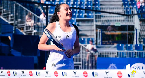 Una jugadora que ha roto barreras: Andrea Ustero, la cuartofinalista más joven de World Padel Tour