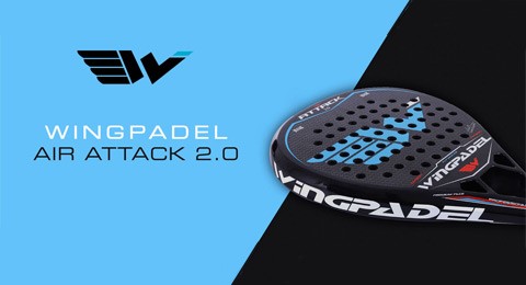 Conoce al detalle la Wingpadel Air Attack 2.0 de 'Chiqui' Cepero