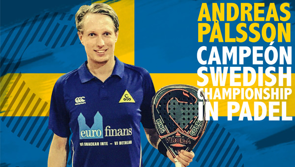 Andreas Palsson campeón Suecia número 1