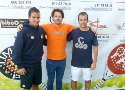 Time2Padel ficha a Ángel Cruz y Belluati para su equipo de jugadores