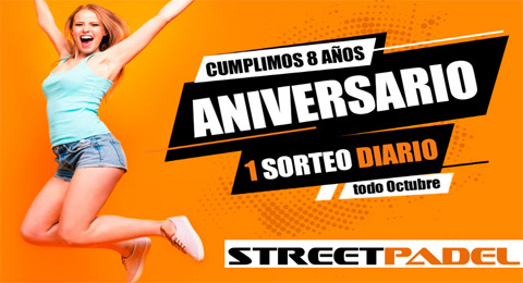 Street Padel está de cumpleaños y te trae muchos regalos