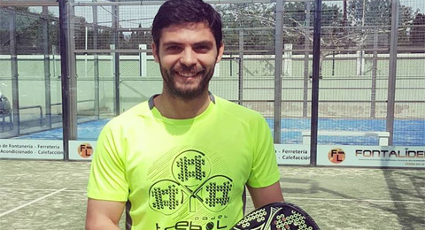 Antonio Luque buscará victorias y mucha suerte con Trebol Padel