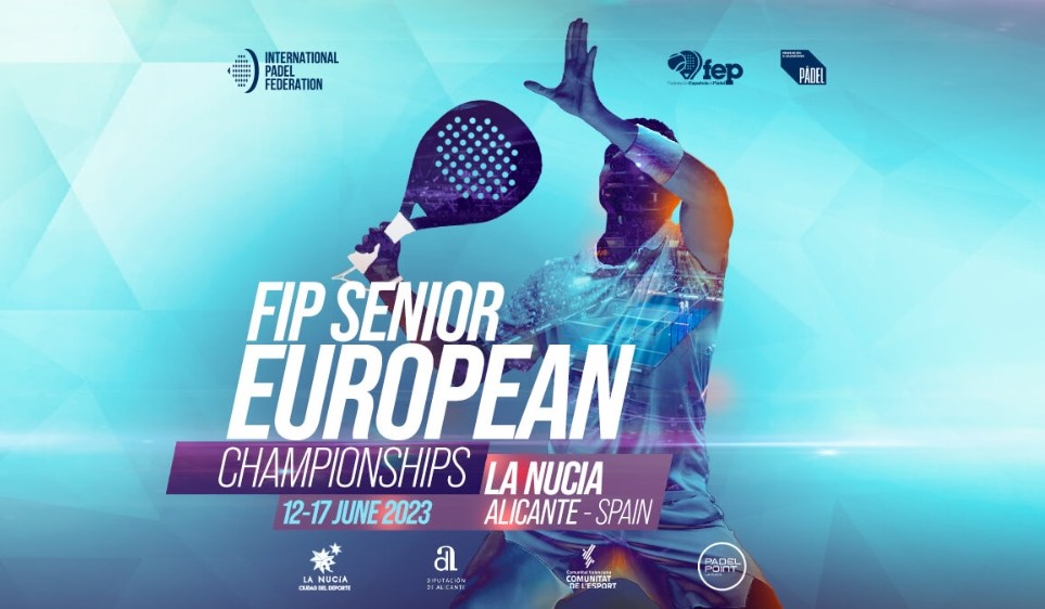 Anuncio Campeonato Europa Senior La Nucía 2023