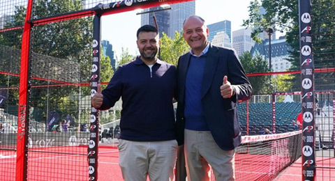 Uno dentro...y otro fuera: A1 Padel recibe y despide torneos