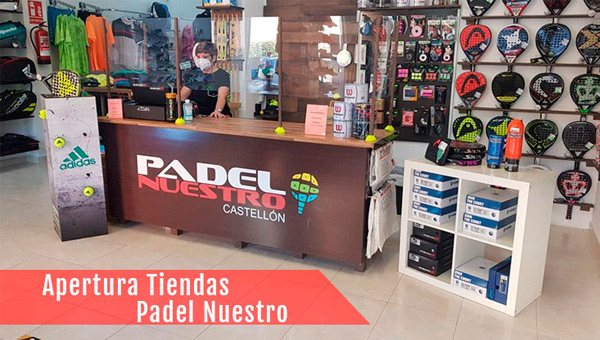 Apertura tiendas padel nuestro post coronavirus