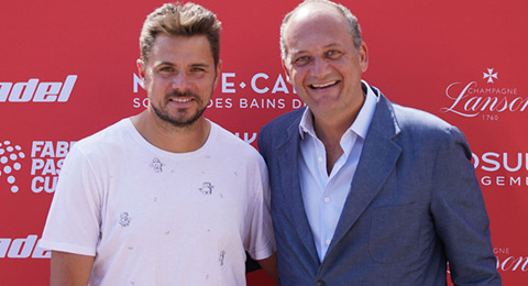 El tenista Wawrinka apuesta fuerte por llevar el APT Padel Tour a Suiza