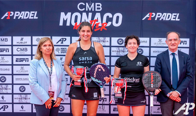 Victoria Araceli Martínez y Marina Guinart final Mónaco 2023