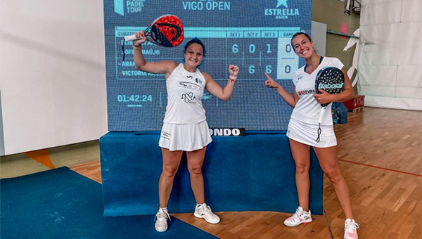 Victoria Iglesias y Aranza Osoro cuartos Vigo Open