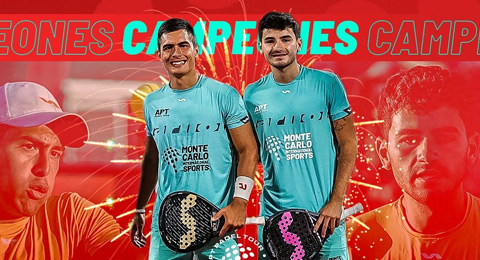 Dal Bianco y Arce demuestran su condición de nº1: remontada para entrar en la historia del APT Padel Tour