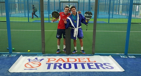 Aris Patiniotis, un nuevo Padel Trotter con acento argentino