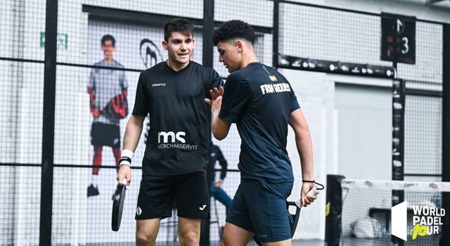 Arnau Ayats y Francisco Guerrero finales previas Bruselas WPT 2023