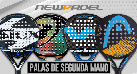 ¿Todavía no conoces el catálogo de NewPadel de palas de segunda mano?