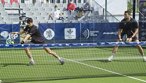 Arturo Coello y Rafa Méndez cuadro final FIP Gold Jaén 2021