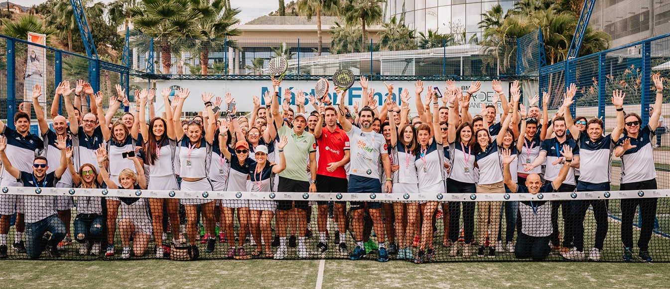 Competición 2019 BMW Padel Grand Tour foto familia