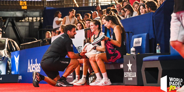 Banquillo Gemma Triay y Martita Ortega semis Menorca Open 2023