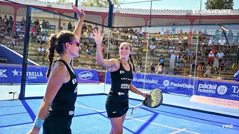 Primer título Bárbara Las Heras y Vero Virseda Challenger Calanda