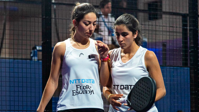 Bea Caldera y Carmen Goenaga jóvenes