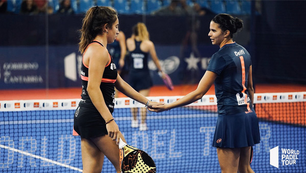 Bea Gonzalez y Delfi Brea victoria octavos Wopen Santander 2019