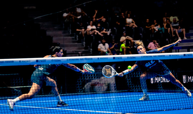 Bea González y Delfi Brea partido final Madrid Premier Padel P1