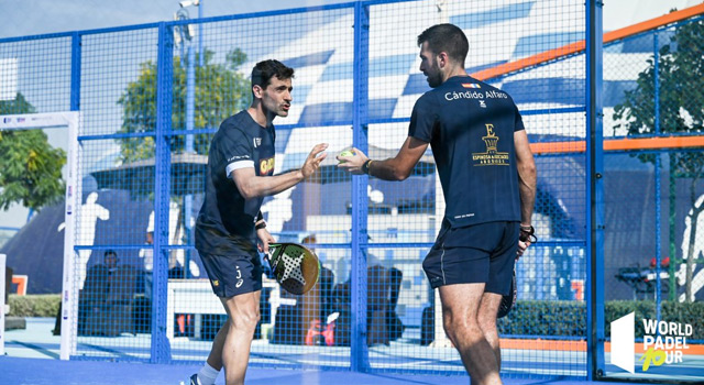 Borja Yribarren y Cándido J. Alfaro previas Abu Dhabi WPT 2023