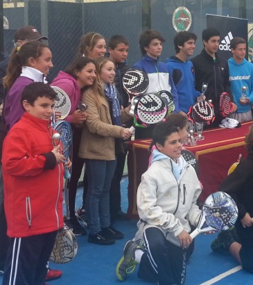 Gran actuación de los junior de Bullpadel