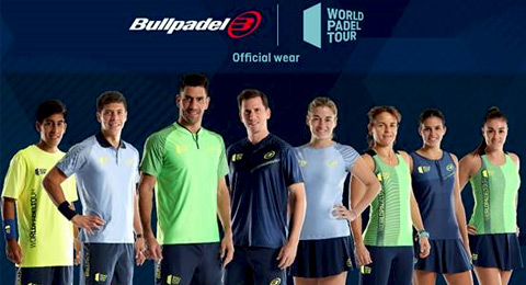 Bullpadel renueva su compromiso como textil del circuito profesional