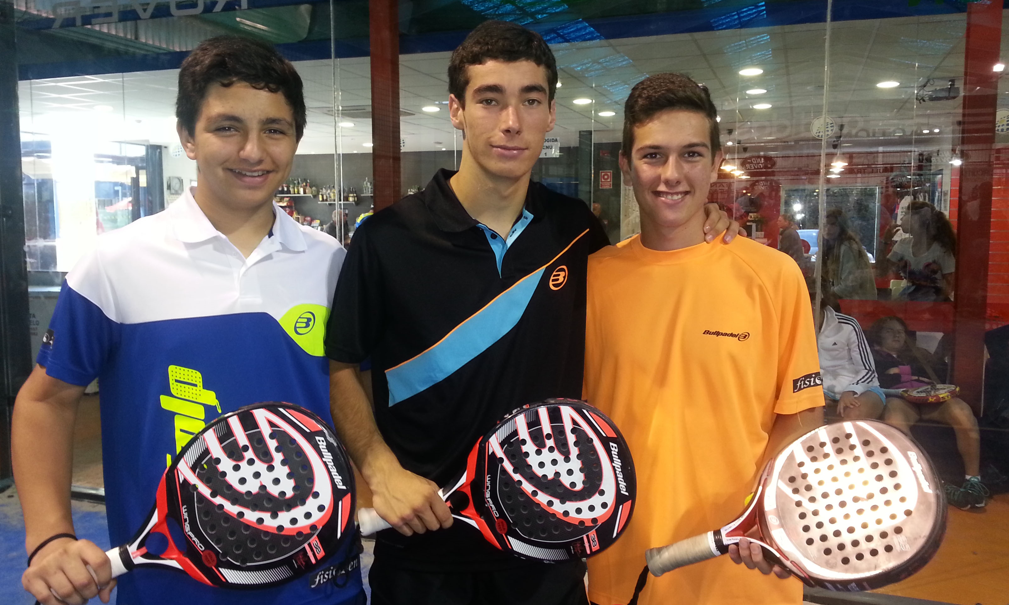 La cantera del equipo Bullpadel demuestra su categoría