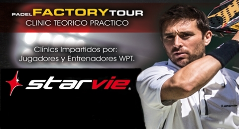 Adéntrate en el Padel Factory Tour, una experiencia de pádel con StarVie