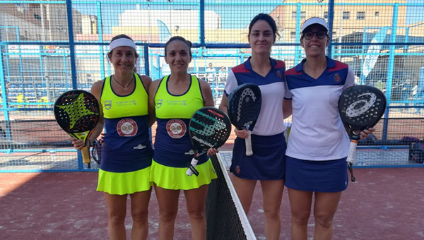 Partido chicas final Cto España Pádel por Equipos FEP en Melilla 2019