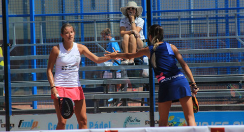 Cuadro femenino del Challenger de Melilla, un comienzo por todo lo alto