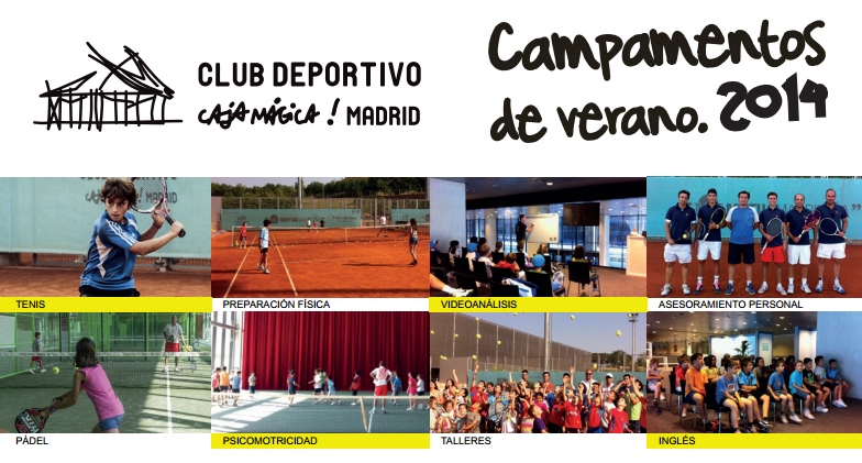 Éxito del campamento de Pádel del Club Deportivo Caja Mágica