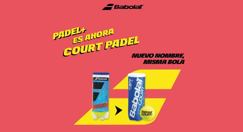 Distinto nombre, mismas cualidades para las nuevas Court Padel de Babolat