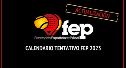 Novedades en el calendario FEP 2023: aparecen nuevas pruebas y cambios de sedes