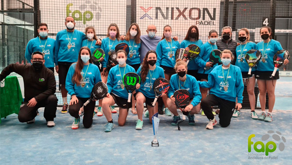 Campeonas Andalucía categoría femenina