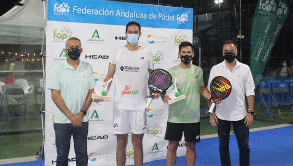 Jairo Bautista y Javier Bravo campeones andalucía absolutos 2021