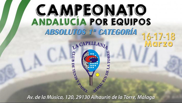 Campeonato Andalucía Equipos 1ª categoría 2018