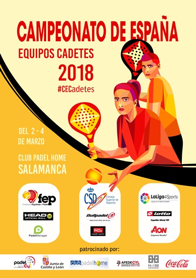 Cartel campeonato españa equipos FEP 2018