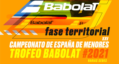 Nuevo formato para el gran evento nacional de los menores: el Campeonato de España - Trofeo Babolat