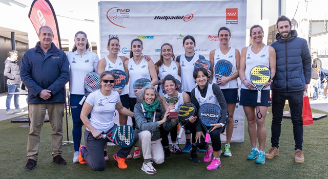 Club Tenis Chamartín ganadoras Campeonato de Madrid por Equipos de 1ª Categoría 2023