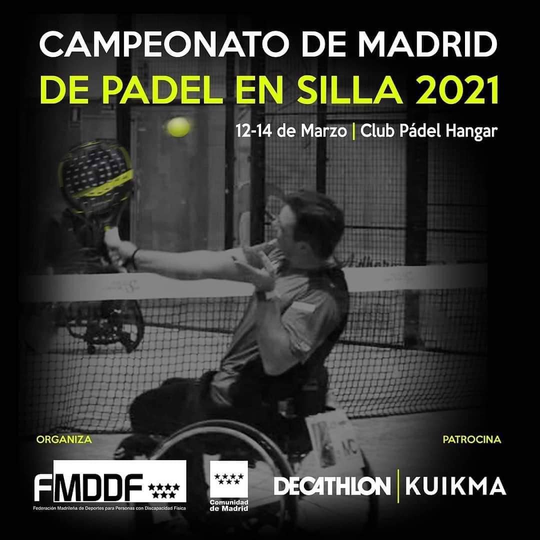 Campeonato de Madrid de Pádel en Silla