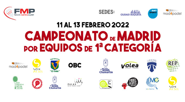 Campeonato Madrid por Equipos 1ª Absoluto