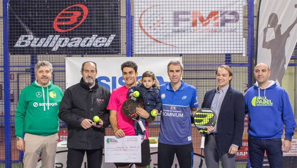 Campeones Cuadro Oro FMP Ballpadel febrero 2018