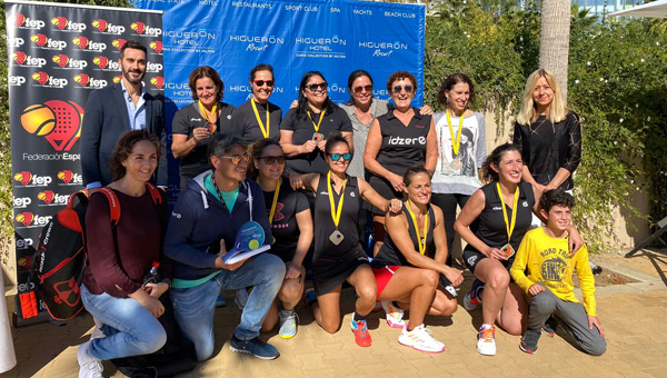 Equipo femenino ganador Cto. España tercera categoría