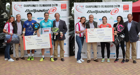 Cuatro grandes vencedores en el Campeonato Absoluto de Madrid