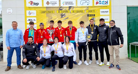 Los cadetes del equipo Damm 'A' revalidan su condición de campeones de España